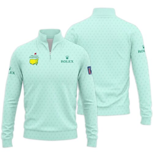 Special Release Masters Tournament Rolex Golf Quarter-Zip Jacket All Over Prints