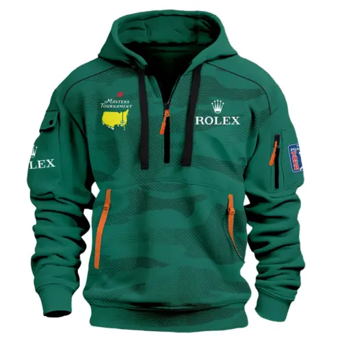 Rolex Masters Tournament, Exclusive Logo Hoodie Half Zipper Camo